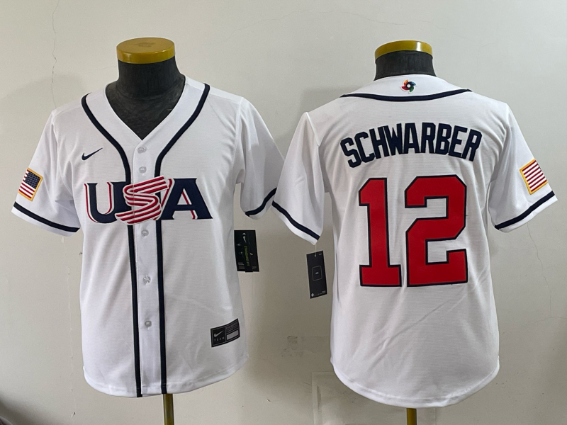 women 2026 World cup white MLB jersey 0561003
